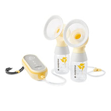 Load image into Gallery viewer, Medela Freestyle Flex Double Electric Breast Pump - Compact Swiss design with USB on-the-go charging port, featuring Medela PersonalFit Flex shields, sync with the MyMedela app