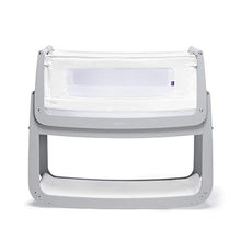 Load image into Gallery viewer, SnuzPod 4 Baby Bedside Crib – Dove – Safety Tested, Dual View Mesh Windows & Fits Most Beds