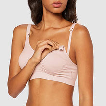 Load image into Gallery viewer, Medela Comfort Bra - Seamless, wireless nursing bra for pregnancy and breastfeeding with a stretchy band and breathable material for all-day comfort, S, Pink
