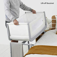 Load image into Gallery viewer, SnuzPod 4 Baby Bedside Crib – Dove – Safety Tested, Dual View Mesh Windows & Fits Most Beds