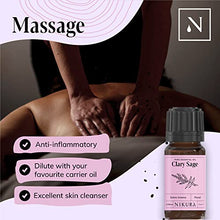 Load image into Gallery viewer, Nikura | Clary Sage Essential Oil - 50ml - 100% Pure, Natural and Vegan, for Stress Relief and Hair Growth | Aromatherapy, Diffusers