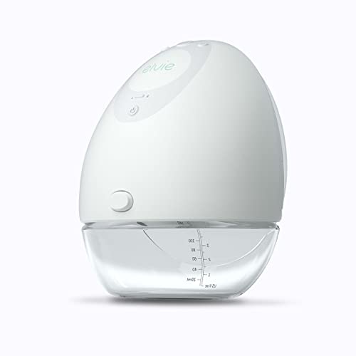Elvie Wearable Breast Pump - Ultra silent Electric Hands-Free, Portable Breastfeeding Pump - In-Bra Pumping - 2-Modes and Variable Suction - Rechargeable Milk Pump (Single Pump)