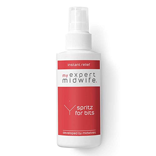 My Expert Midwife Spritz for Bits, Pregnancy & Postnatal Relief Perineal Spray for New Mums, Maternity Spray for Post-Pregnancy, Natural Formula for Soothing Care After Giving Birth - 150ml