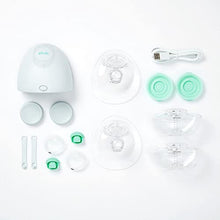 Load image into Gallery viewer, Elvie Wearable Breast Pump - Ultra silent Electric Hands-Free, Portable Breastfeeding Pump - In-Bra Pumping - 2-Modes and Variable Suction - Rechargeable Milk Pump (Single Pump)
