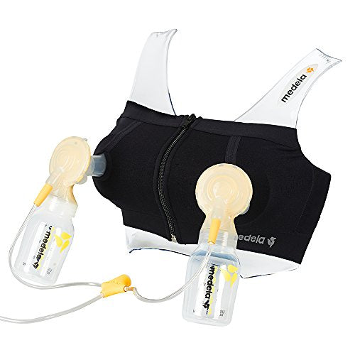 Medela Women's Easy Expression Bustier - for Comfortable, Hands- Breast Pumping, Compatible with All Medela Breast Pumps