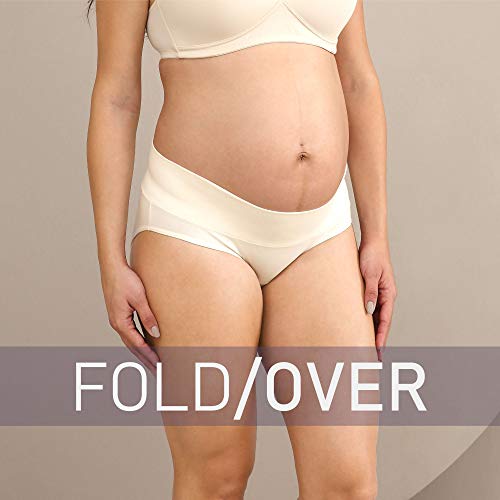 Intimate Portal Maternity Knickers Pregnancy Underwear After Birth Foldable  Under Bump Pants 6-Pk Epitome M