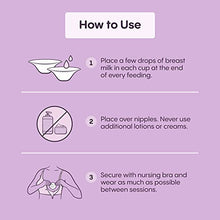 Load image into Gallery viewer, Bamibi Silver Nipple Shields for Nursing Newborn, 999 Silver Nursing Cups, Nickel Free, Soothe and Protect your Nursing Nipples
