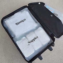 Load image into Gallery viewer, 17x Baby Hospital Maternity Organiser Bags Essentials | Baby Shower | Mum to Be | Labor &amp; Delivery Bag Labels
